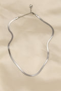 316L Çelik Silver Renk 45 cm İtalyan Zincir Model Kadın Kolye — Chrysa by RK Kolye